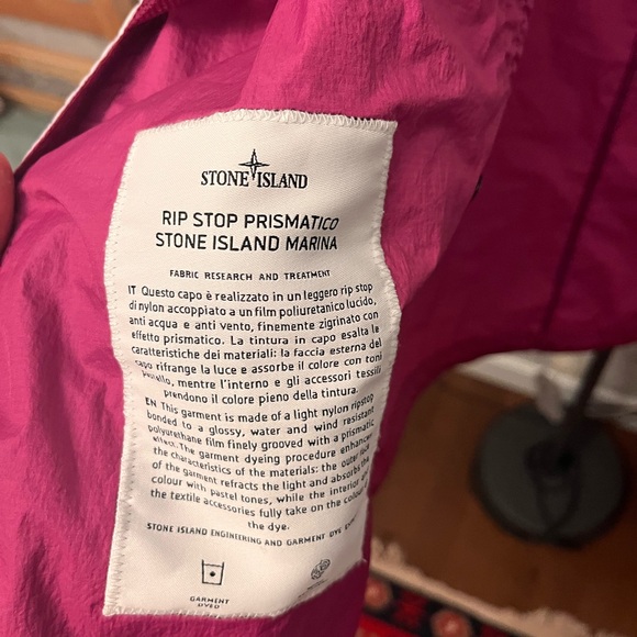 Stone Island Marina Prismatico Reflective Detail Jacket XL - Picture 6 of 6